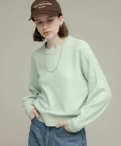 Sonny Label / サニーレーベル ニット・セーター | フラッフィータッチクルーネックニットプルオーバー