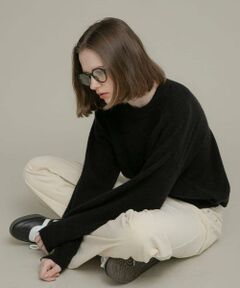 Sonny Label / サニーレーベル ニット・セーター | フラッフィータッチクルーネックニットプルオーバー