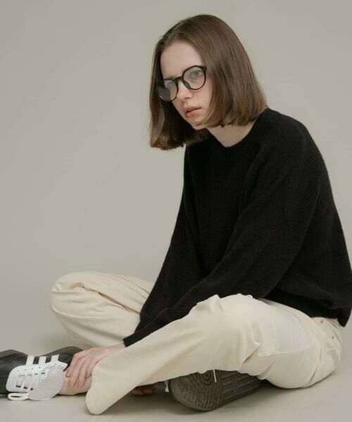 Sonny Label / サニーレーベル ニット・セーター | フラッフィータッチクルーネックニットプルオーバー | 詳細14