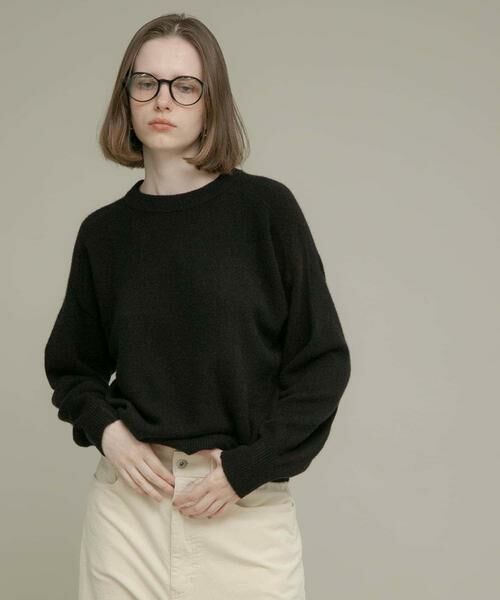 Sonny Label / サニーレーベル ニット・セーター | フラッフィータッチクルーネックニットプルオーバー | 詳細16