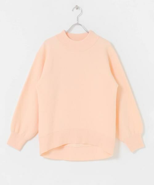 Sonny Label / サニーレーベル ニット・セーター | モックネックスウェットライクニットプルオーバー | 詳細8