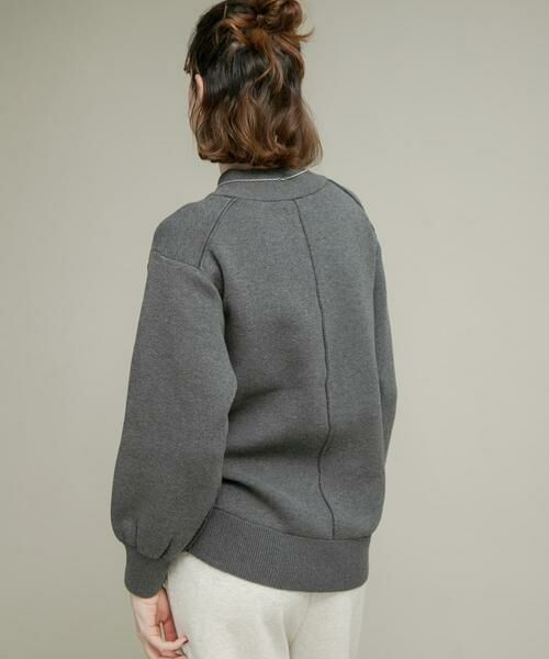 Sonny Label / サニーレーベル ニット・セーター | モックネックスウェットライクニットプルオーバー | 詳細26