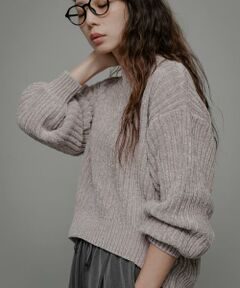 Sonny Label / サニーレーベル ニット・セーター | モールヤーンニットプルオーバー