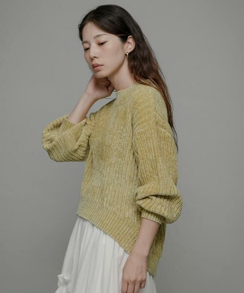 Sonny Label / サニーレーベル ニット・セーター | モールヤーンニットプルオーバー | 詳細3