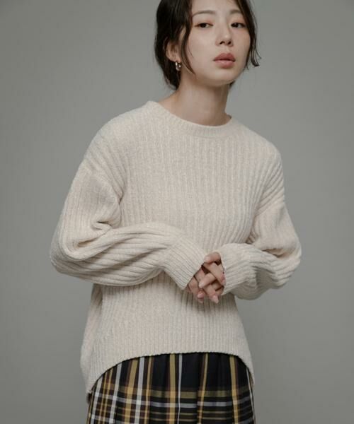 Sonny Label / サニーレーベル ニット・セーター | モールヤーンニットプルオーバー | 詳細24
