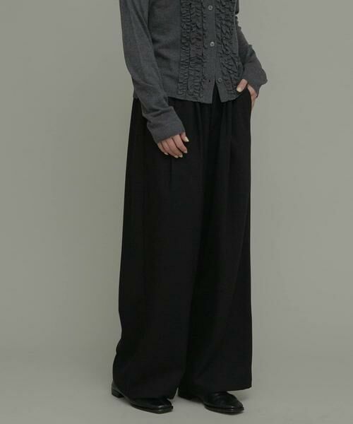 Sonny Label / サニーレーベル その他パンツ | 裏起毛イージーワイドパンツ | 詳細13