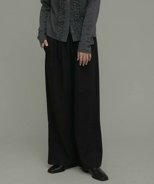 Sonny Label / サニーレーベル その他パンツ | 裏起毛イージーワイドパンツ | 詳細14