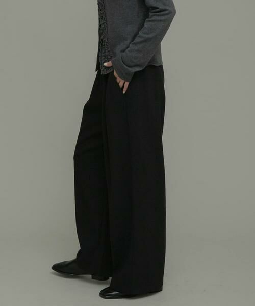 Sonny Label / サニーレーベル その他パンツ | 裏起毛イージーワイドパンツ | 詳細15