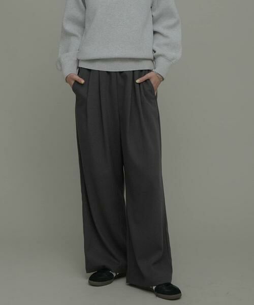Sonny Label / サニーレーベル その他パンツ | 裏起毛イージーワイドパンツ | 詳細22