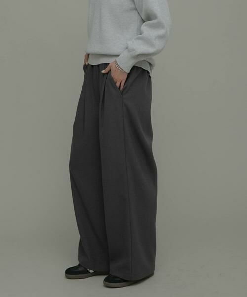 Sonny Label / サニーレーベル その他パンツ | 裏起毛イージーワイドパンツ | 詳細24