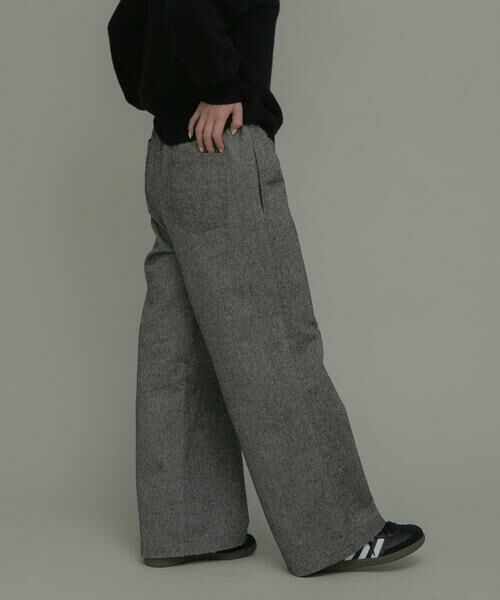Sonny Label / サニーレーベル その他パンツ | 『WEB限定』ツイードイージーパンツ | 詳細18