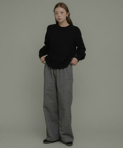 Sonny Label / サニーレーベル その他パンツ | 『WEB限定』ツイードイージーパンツ | 詳細19