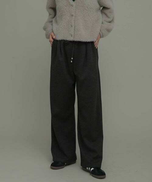 Sonny Label / サニーレーベル その他パンツ | 『WEB限定』起毛イージーワンタックパンツ | 詳細12