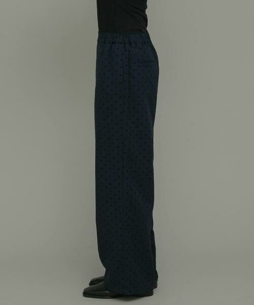 Sonny Label / サニーレーベル その他パンツ | 『WEB限定』フロッキードットイージーパンツ | 詳細10