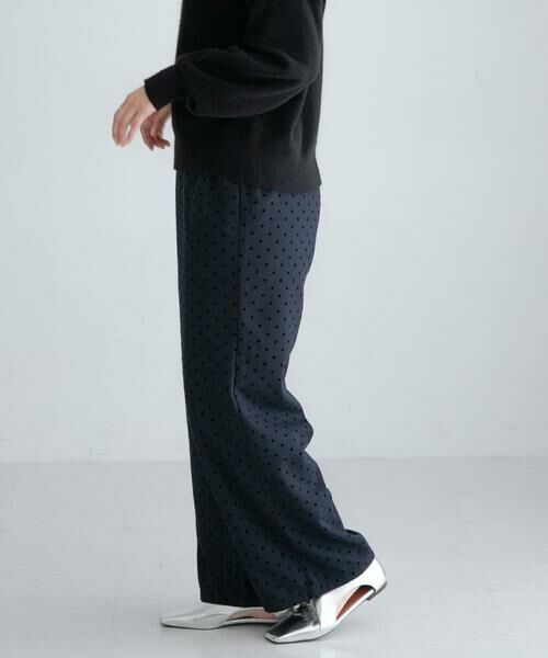 Sonny Label / サニーレーベル その他パンツ | 『WEB限定』フロッキードットイージーパンツ | 詳細2