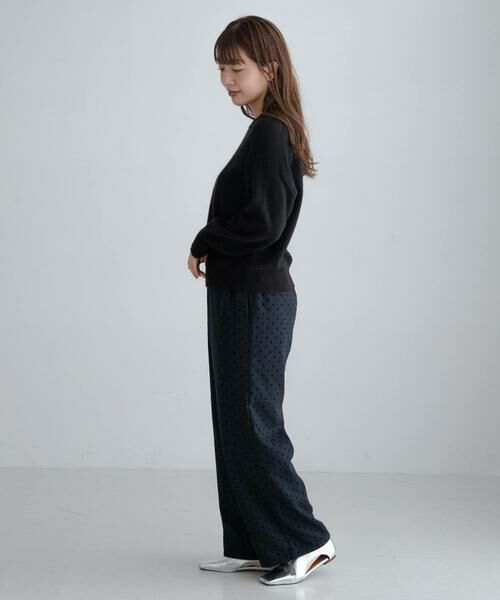 Sonny Label / サニーレーベル その他パンツ | 『WEB限定』フロッキードットイージーパンツ | 詳細5