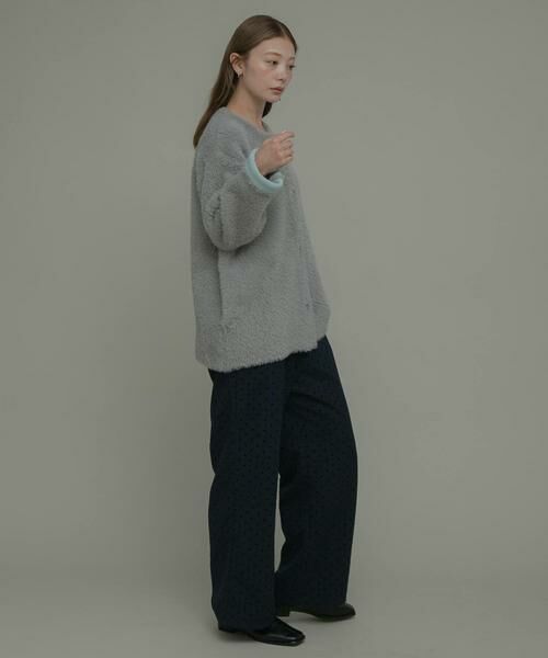 Sonny Label / サニーレーベル その他パンツ | 『WEB限定』フロッキードットイージーパンツ | 詳細8