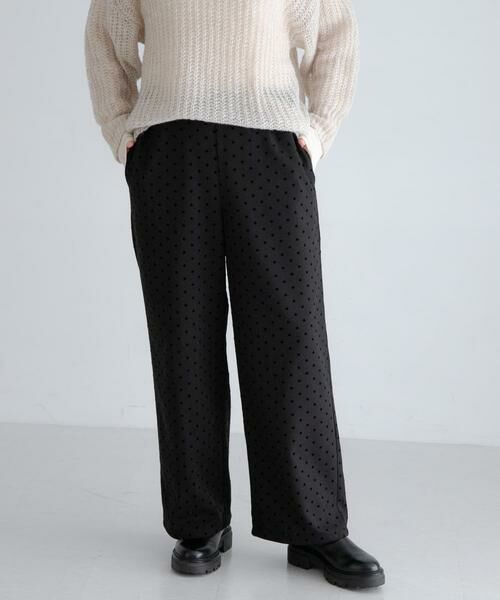 Sonny Label / サニーレーベル その他パンツ | 『WEB限定』フロッキードットイージーパンツ | 詳細18