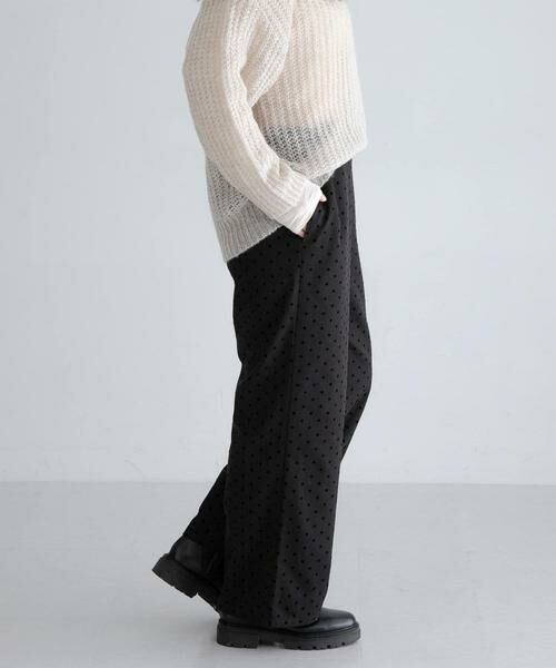 Sonny Label / サニーレーベル その他パンツ | 『WEB限定』フロッキードットイージーパンツ | 詳細19