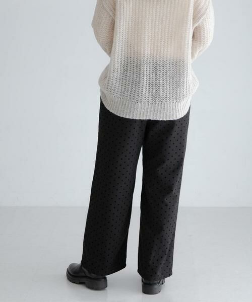 Sonny Label / サニーレーベル その他パンツ | 『WEB限定』フロッキードットイージーパンツ | 詳細20