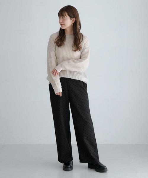 Sonny Label / サニーレーベル その他パンツ | 『WEB限定』フロッキードットイージーパンツ | 詳細21