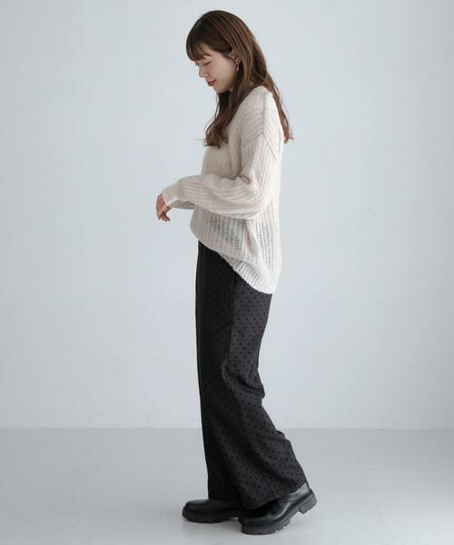 Sonny Label / サニーレーベル その他パンツ | 『WEB限定』フロッキードットイージーパンツ | 詳細22