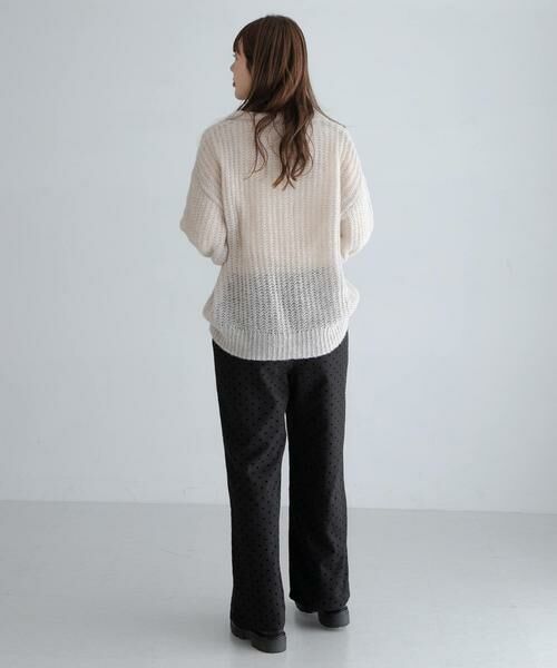 Sonny Label / サニーレーベル その他パンツ | 『WEB限定』フロッキードットイージーパンツ | 詳細23