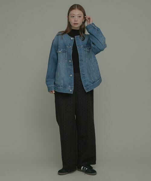 Sonny Label / サニーレーベル その他パンツ | 『WEB限定』フロッキードットイージーパンツ | 詳細24