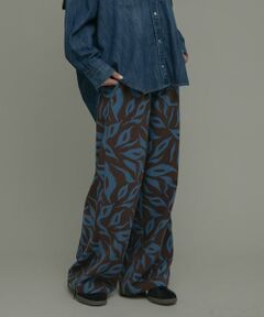 Sonny Label / サニーレーベル その他パンツ | ニュアンスプリントイージーパンツ