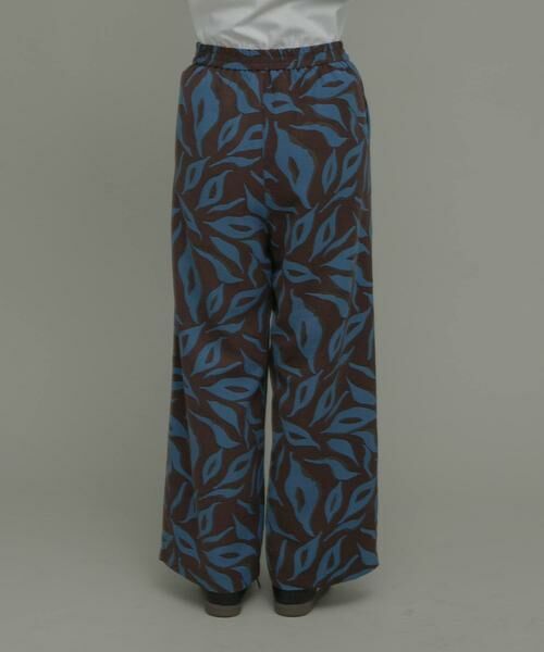 Sonny Label / サニーレーベル その他パンツ | ニュアンスプリントイージーパンツ | 詳細10