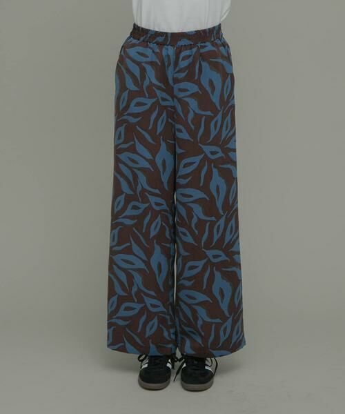 Sonny Label / サニーレーベル その他パンツ | ニュアンスプリントイージーパンツ | 詳細8