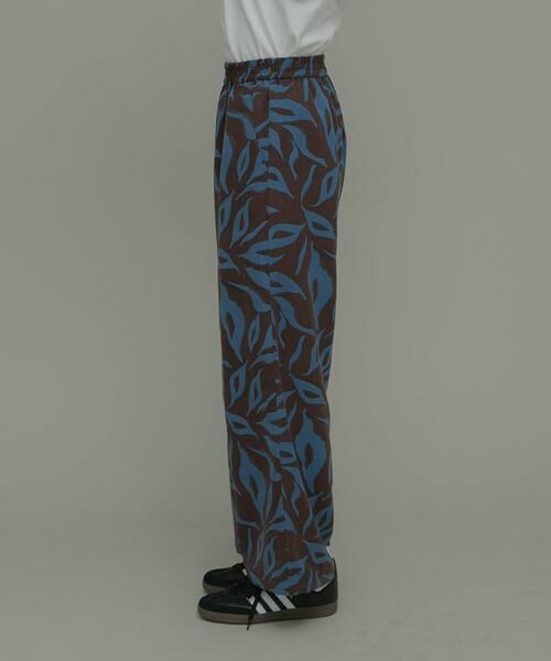 Sonny Label / サニーレーベル その他パンツ | ニュアンスプリントイージーパンツ | 詳細9