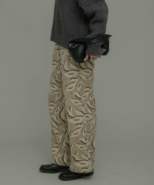 Sonny Label / サニーレーベル その他パンツ | ニュアンスプリントイージーパンツ | 詳細28