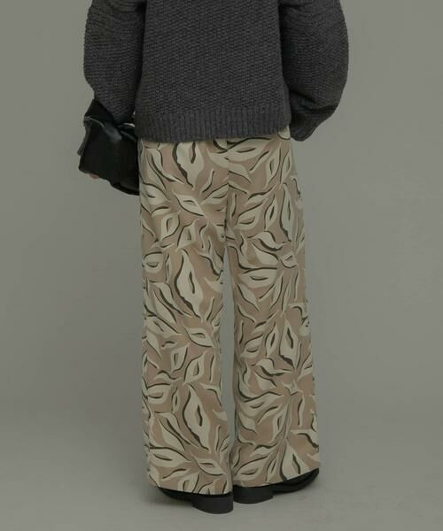 Sonny Label / サニーレーベル その他パンツ | ニュアンスプリントイージーパンツ | 詳細30