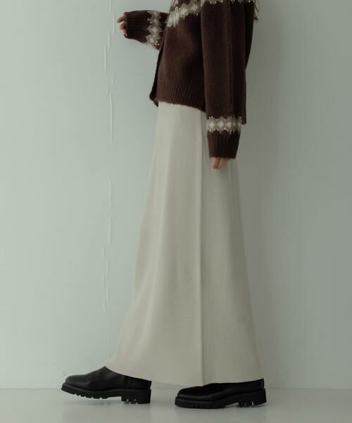 Sonny Label / サニーレーベル スカート | 『WEB限定』『毛玉防止』ミラノリブIラインニットスカート | 詳細2