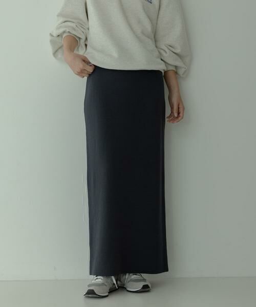 Sonny Label / サニーレーベル スカート | 『WEB限定』『毛玉防止』ミラノリブIラインニットスカート | 詳細19