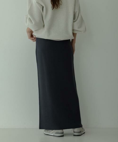 Sonny Label / サニーレーベル スカート | 『WEB限定』『毛玉防止』ミラノリブIラインニットスカート | 詳細22