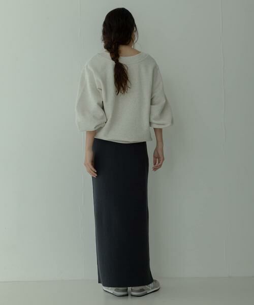 Sonny Label / サニーレーベル スカート | 『WEB限定』『毛玉防止』ミラノリブIラインニットスカート | 詳細25