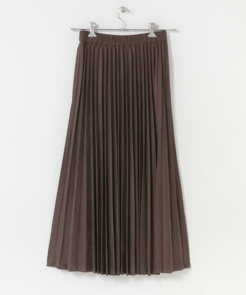 Sonny Label / サニーレーベル スカート | フェイクスウェードプリーツスカート | 詳細10