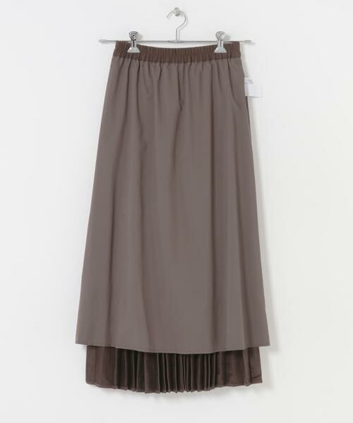 Sonny Label / サニーレーベル スカート | フェイクスウェードプリーツスカート | 詳細11
