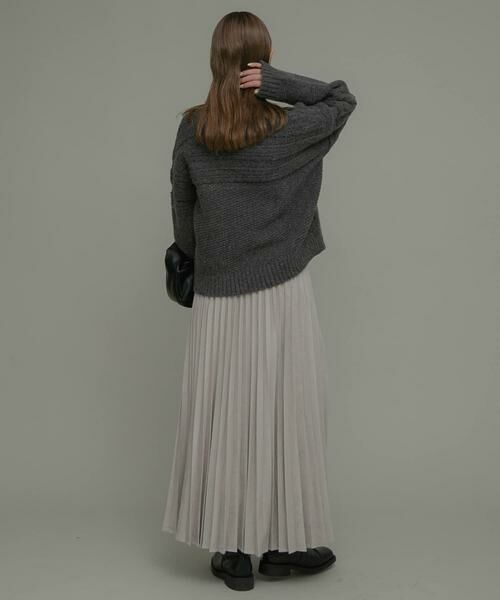 Sonny Label / サニーレーベル スカート | フェイクスウェードプリーツスカート | 詳細21