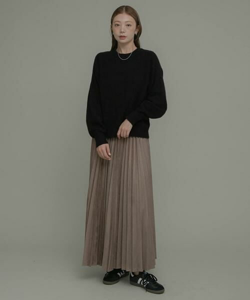 Sonny Label / サニーレーベル スカート | フェイクスウェードプリーツスカート | 詳細28