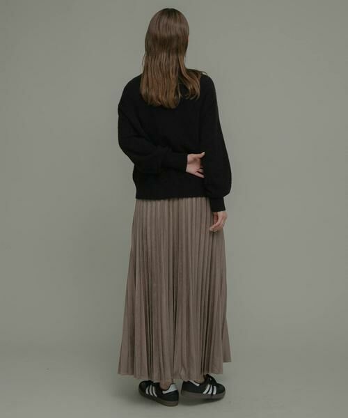 Sonny Label / サニーレーベル スカート | フェイクスウェードプリーツスカート | 詳細30