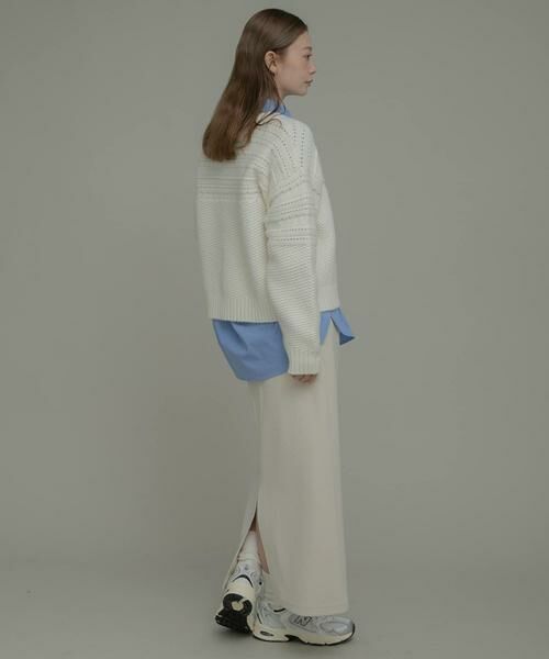 Sonny Label / サニーレーベル スカート | 『UR TECH』蓄熱ジャージーIラインスカート | 詳細6