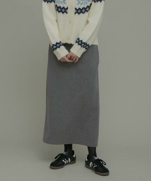 Sonny Label / サニーレーベル スカート | 『UR TECH』蓄熱ジャージーIラインスカート | 詳細21