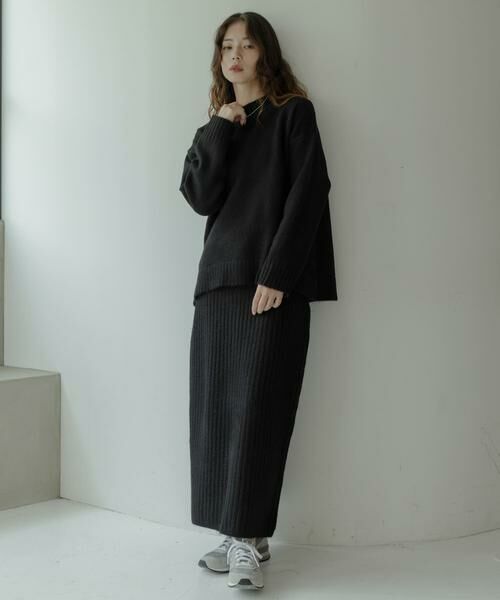 Sonny Label / サニーレーベル ワンピース | 『WEB限定』モックネックニット×スカートセットアップ | 詳細6