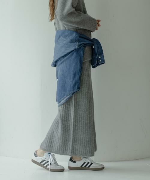 Sonny Label / サニーレーベル ワンピース | 『WEB限定』モックネックニット×スカートセットアップ | 詳細13