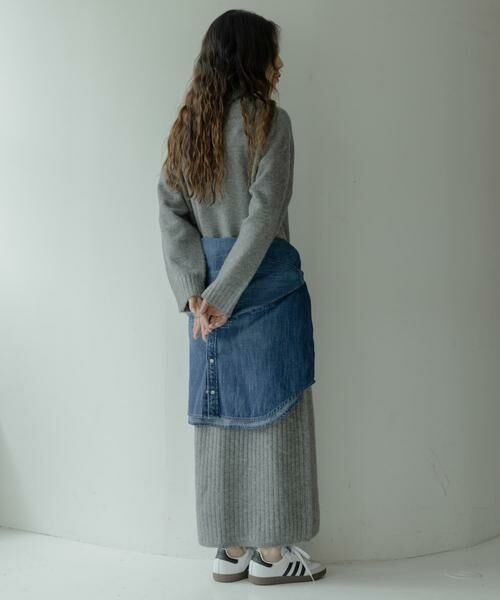 Sonny Label / サニーレーベル ワンピース | 『WEB限定』モックネックニット×スカートセットアップ | 詳細16