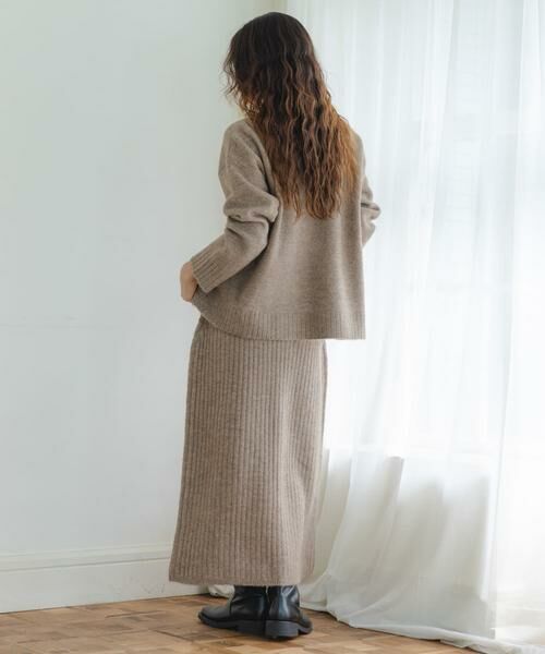 Sonny Label / サニーレーベル ワンピース | 『WEB限定』モックネックニット×スカートセットアップ | 詳細25