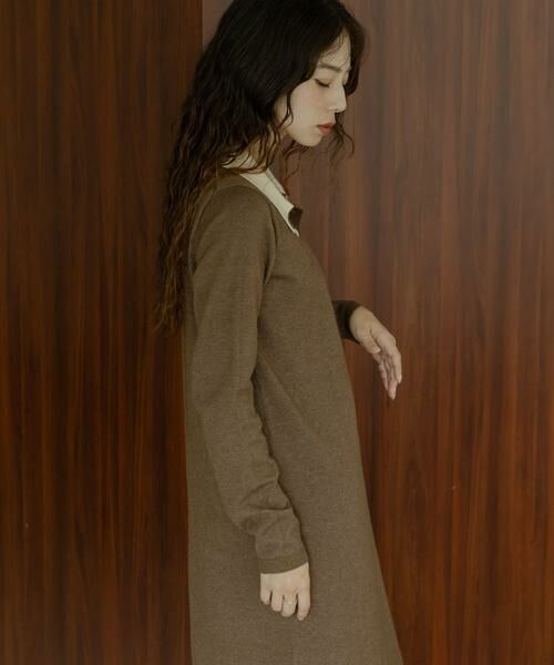 Sonny Label / サニーレーベル ワンピース | 『WEB限定』ニットポロワンピース | 詳細4